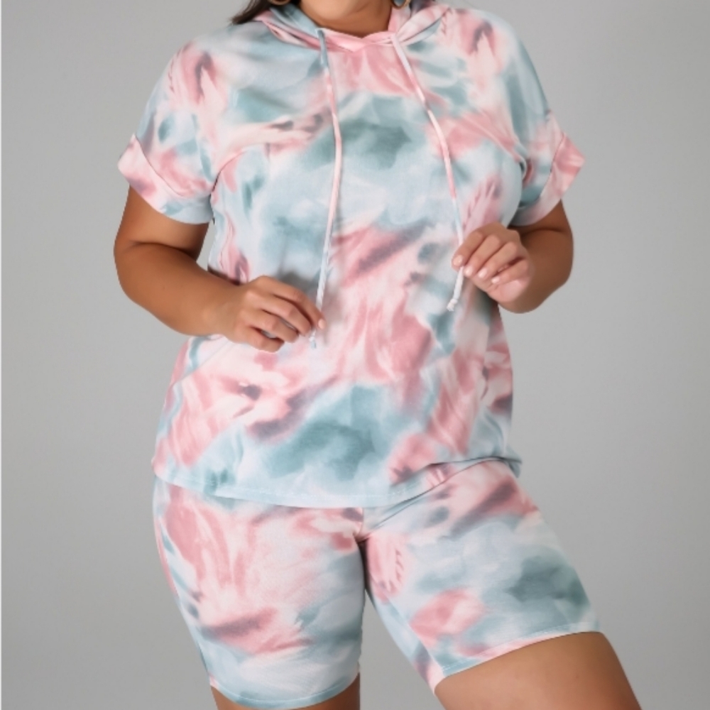 Tie Dye Short Set